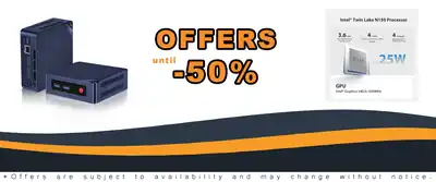 Beelink Mini S13 13th Gen Intel N150 Mini PC 4K Dual Display