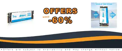 INLAND TN320 1TB NVMe M.2 PCIe SSD for Laptop PC