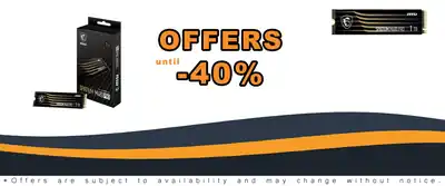 MSI Gaming SPATIUM M480 PRO 1TB PCIe 4.0 SSD